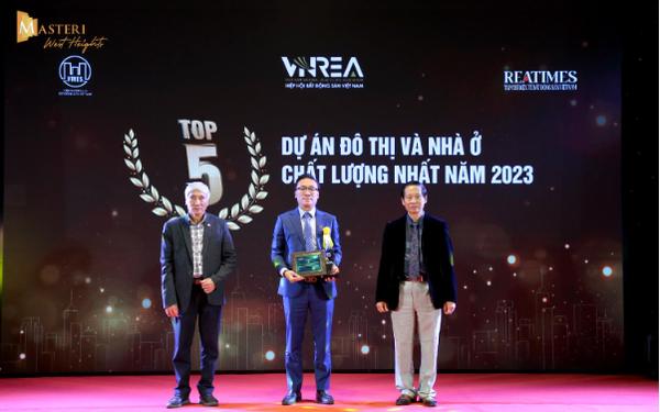 Dự án Masteri West Heights được vinh danh Top 5 dự án đô thị và nhà ở chất lượng nhất năm 2023. - Ảnh 1. Dự án Masteri West Heights được vinh danh Top 5 dự án đô thị và nhà ở chất lượng nhất năm 2023. - Ảnh 1.