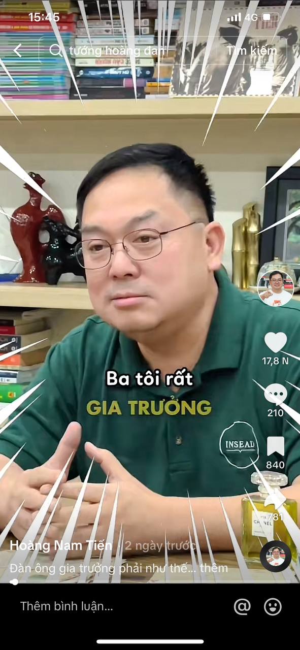 'Người cha gia trưởng&quot; trong mắt ông Hoàng Nam Tiến: Tỏ lòng với vợ qua thư bằng một câu, phái mạnh nên học hỏi! - Ảnh 1.