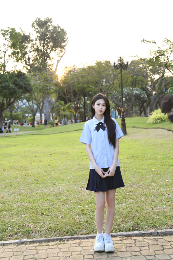 Bé Bảo An "xúc xắc xúc xẻ" có MV 100 triệu view đầu tiên của V-Pop nay đã là thiếu nữ: Học hành giỏi giang, giành học bổng "xịn sò" - Ảnh 3.