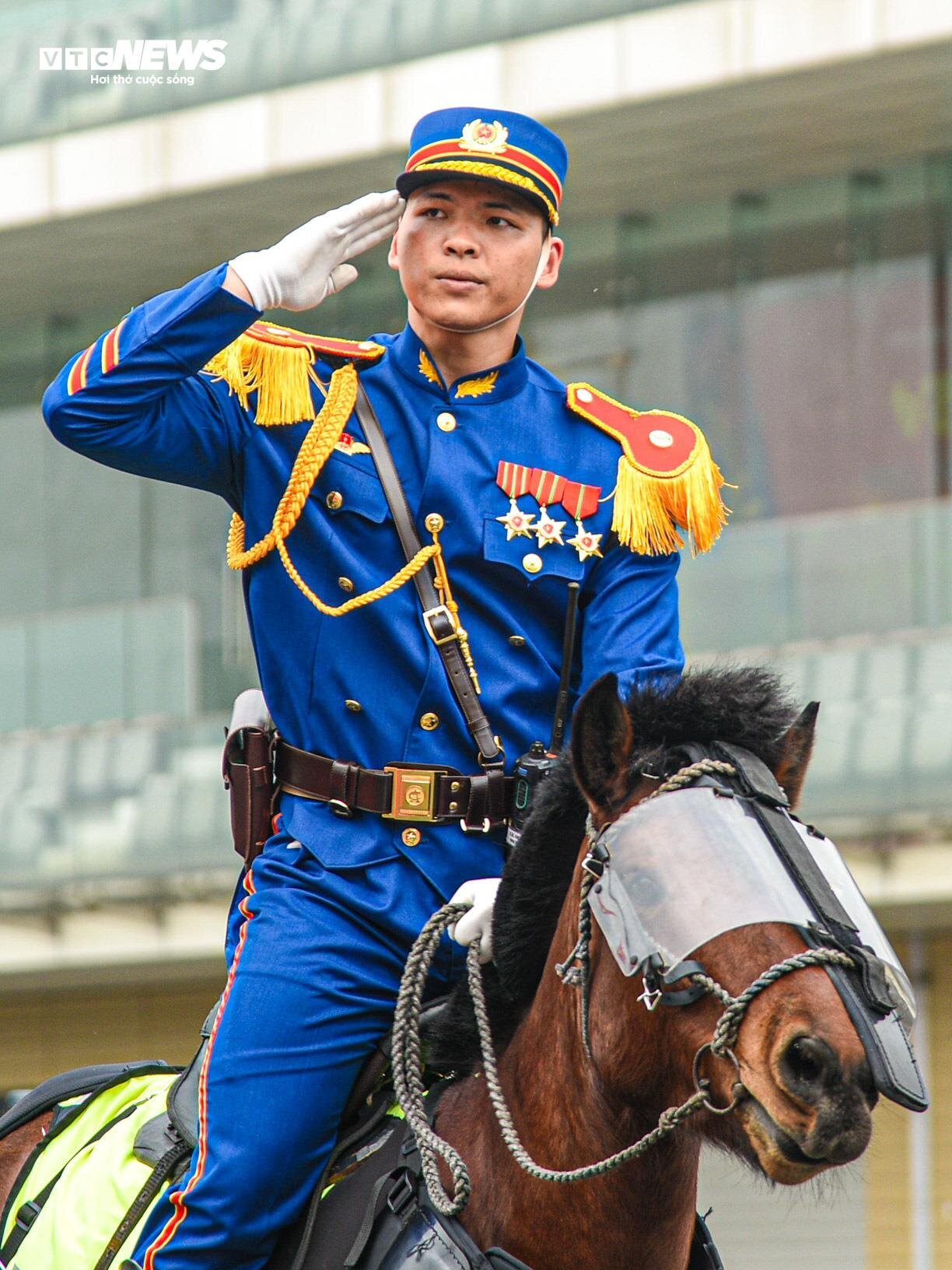Trang phục mới của Đoàn Cảnh sát cơ động Kỵ binh - Ảnh 9.