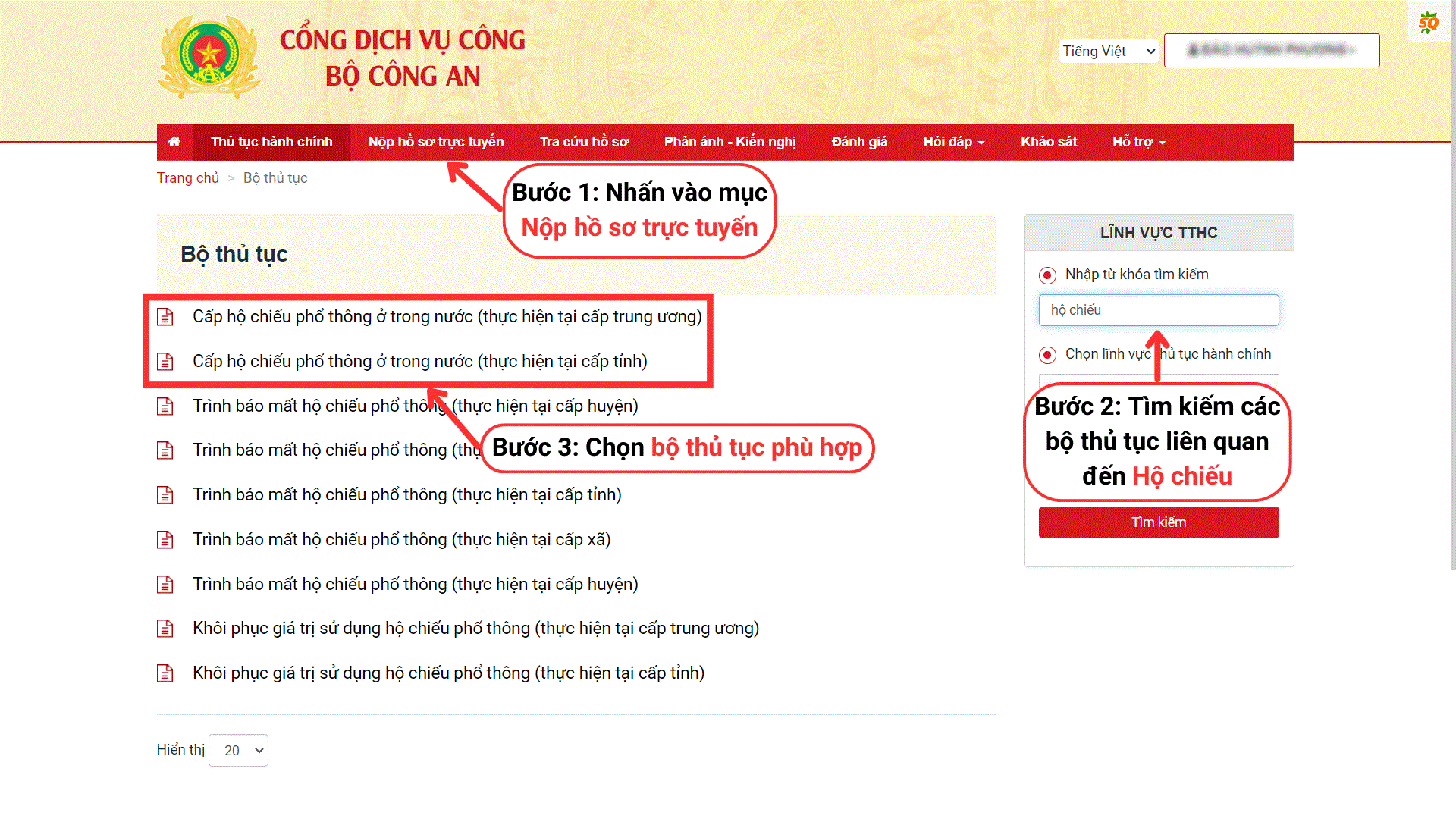 Cách làm hộ chiếu online, nhận ngay tại nhà - Ảnh 5. Cách làm hộ chiếu online, nhận ngay tại nhà - Ảnh 5.