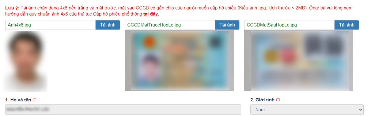 Cách làm hộ chiếu online, nhận ngay tại nhà - Ảnh 9. Cách làm hộ chiếu online, nhận ngay tại nhà - Ảnh 9.