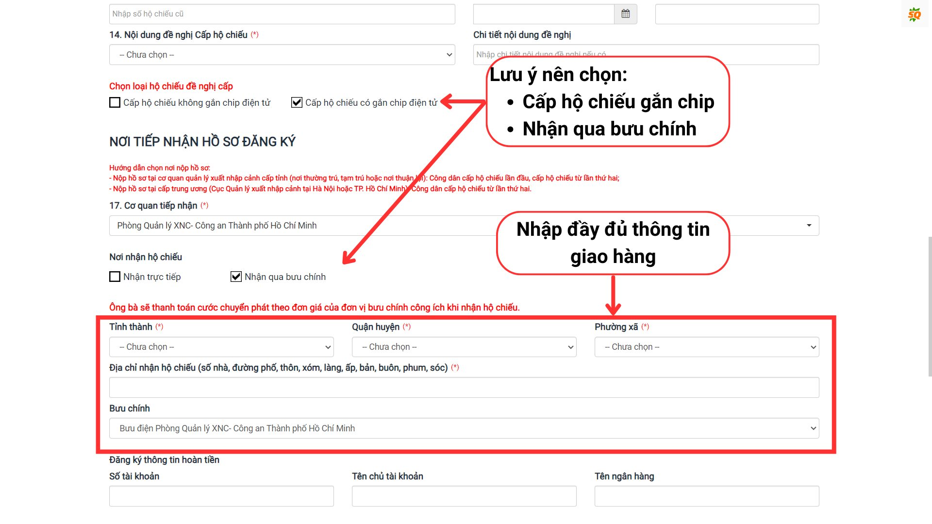 Cách làm hộ chiếu online, nhận ngay tại nhà - Ảnh 11. Cách làm hộ chiếu online, nhận ngay tại nhà - Ảnh 11.