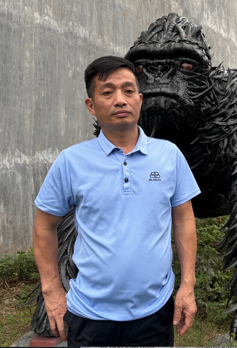 Ông chủ 'sở thú lốp xe' và đam mê sáng tạo từ vật liệu tái chế - Ảnh 3. Ông chủ 'sở thú lốp xe' và đam mê sáng tạo từ vật liệu tái chế - Ảnh 3.