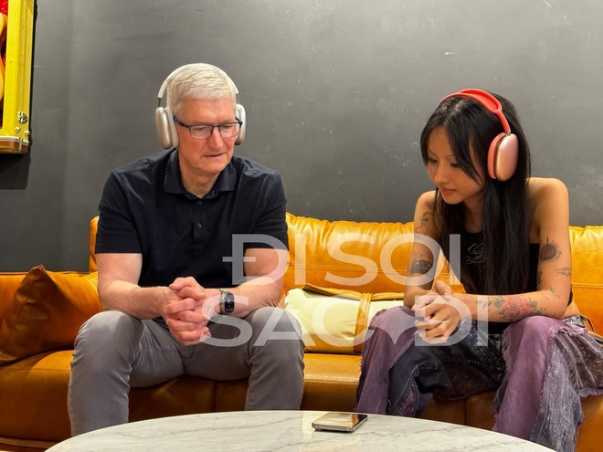 Suboi "xả" ảnh bên CEO Apple Tim Cook tại Hà Nội, hé lộ sản phẩm đặc biệt thu chục ngàn lượt like- Ảnh 7.