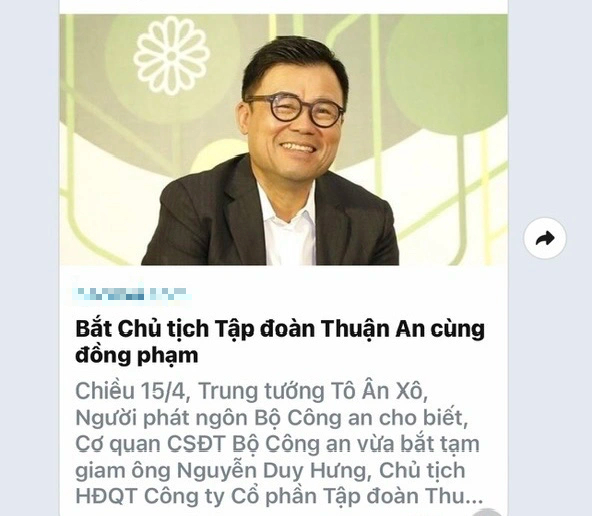 Chủ tịch SSI Nguyễn Duy Hưng lên tiếng vì bị nhầm ảnh với chủ tịch Tập đoàn Thuận An- Ảnh 1.