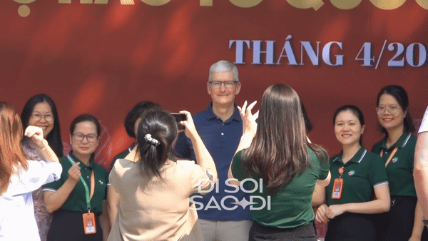 Clip: Cận cảnh CEO Tim Cook lên chuyên cơ riêng rời Việt Nam, kết thúc 2 ngày với lịch trình kín mít - Ảnh 11.
