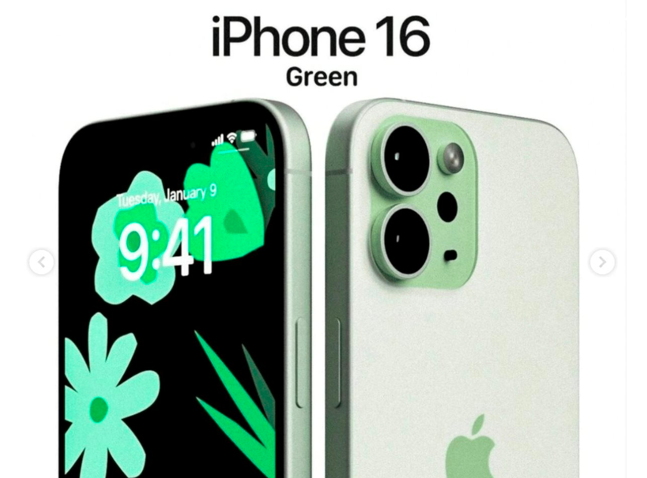Ngắm iPhone 16 màu xanh lá cây - Ảnh 1.