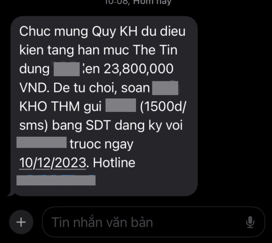 Suýt mất 10 triệu đồng vì chiêu trò “mời nâng hạn mức thẻ tín dụng”: Không muốn mất tiền oan, dứt khoát phải nhớ 2 điều này - Ảnh 5.