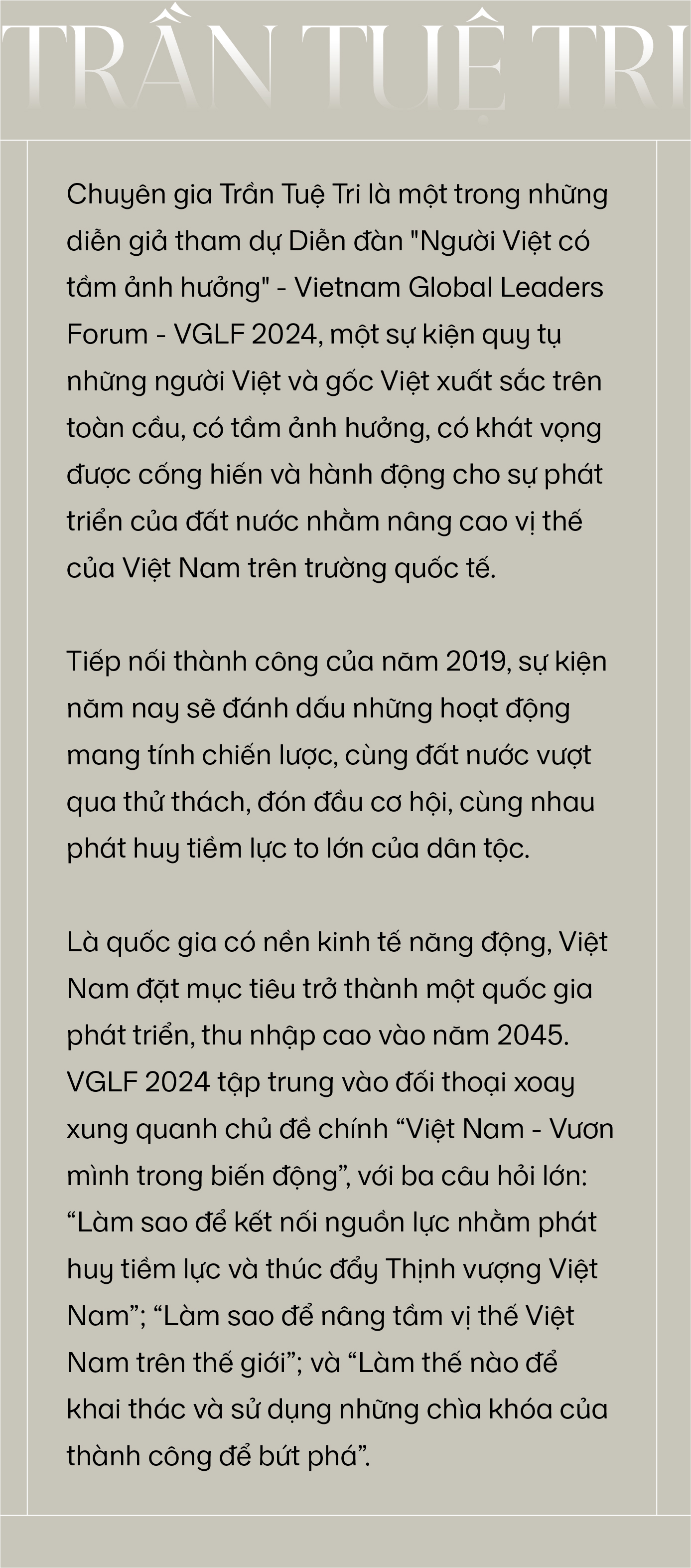 Chuyên gia thương hiệu Trần Tuệ Tri: Từ sức mạnh cà phê Việt đến hành trình tìm biểu tượng mới cho Việt Nam sau phở, áo dài   - Ảnh 9.