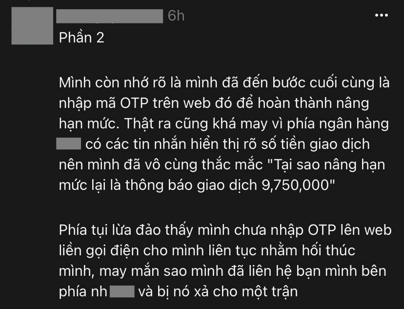 Suýt mất 10 triệu đồng vì chiêu trò “mời nâng hạn mức thẻ tín dụng”: Không muốn mất tiền oan, dứt khoát phải nhớ 2 điều này - Ảnh 2.