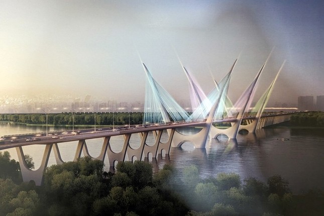 Hà Nội lên kế hoạch khởi công 2 cầu bắc qua sông Hồng trong năm 2024 - Ảnh 2.