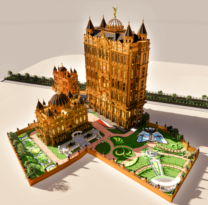 Tòa lâu đài "mỏng dính" với hình thù kỳ lạ như chiếc đồng hồ cổ, ai đi qua cũng ngẩn ngơ ngước nhìn- Ảnh 9.