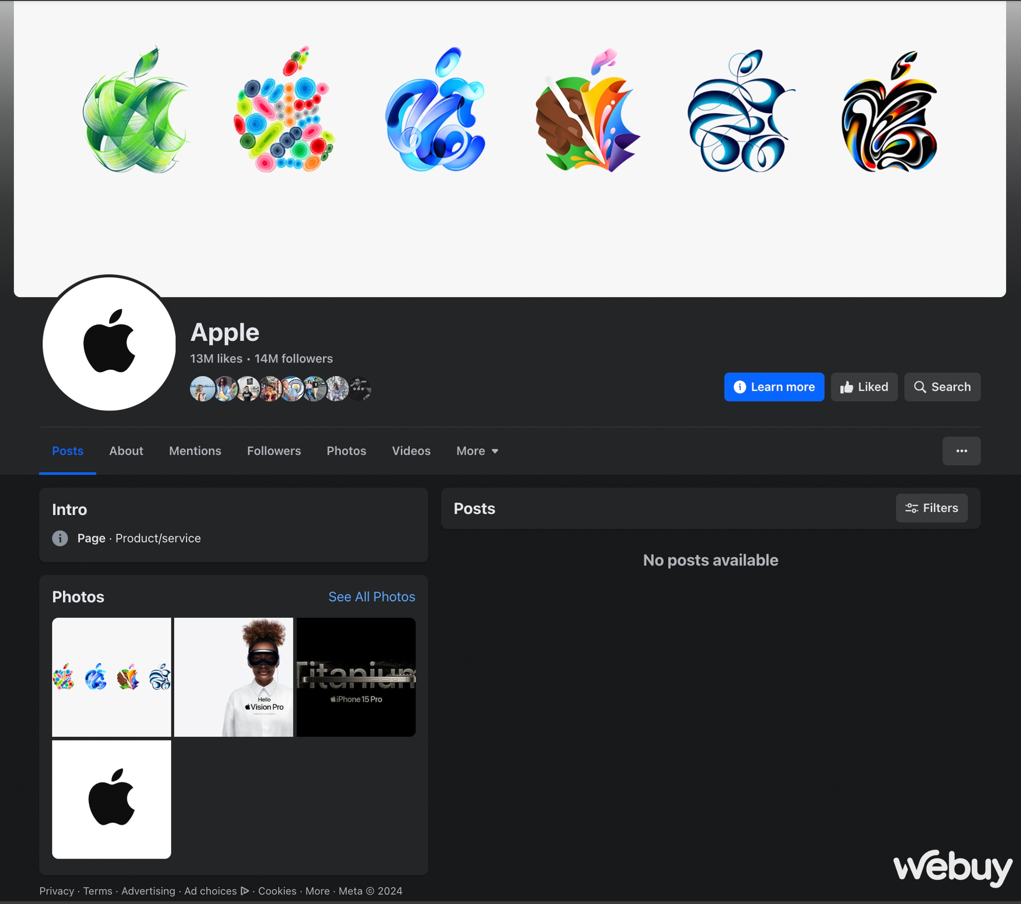 Kênh Facebook của Apple chẳng có 1 post nào, ấy vậy mà lại vừa cập nhật ảnh bìa hé lộ các điểm mới trên iPad?- Ảnh 1.