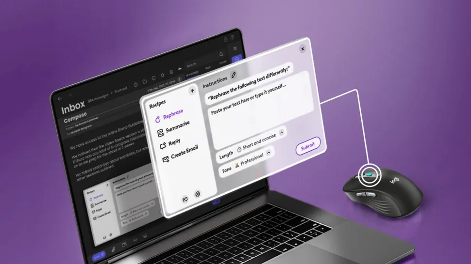Giờ đây đến chuột máy tính cũng phải có AI?- Ảnh 1.