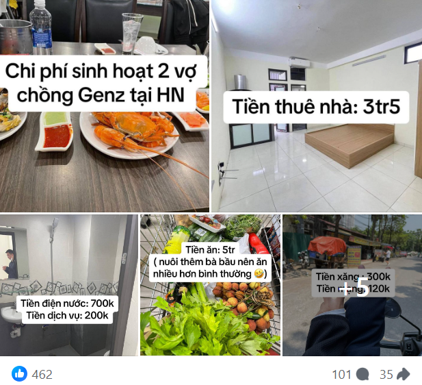 Câu chuyện sinh tồn ở Hà Nội đắt đỏ: "Liệu cơm gắp mắm" hay vay tiền để chi tiêu?- Ảnh 2. Câu chuyện sinh tồn ở Hà Nội đắt đỏ: "Liệu cơm gắp mắm" hay vay tiền để chi tiêu?- Ảnh 2.