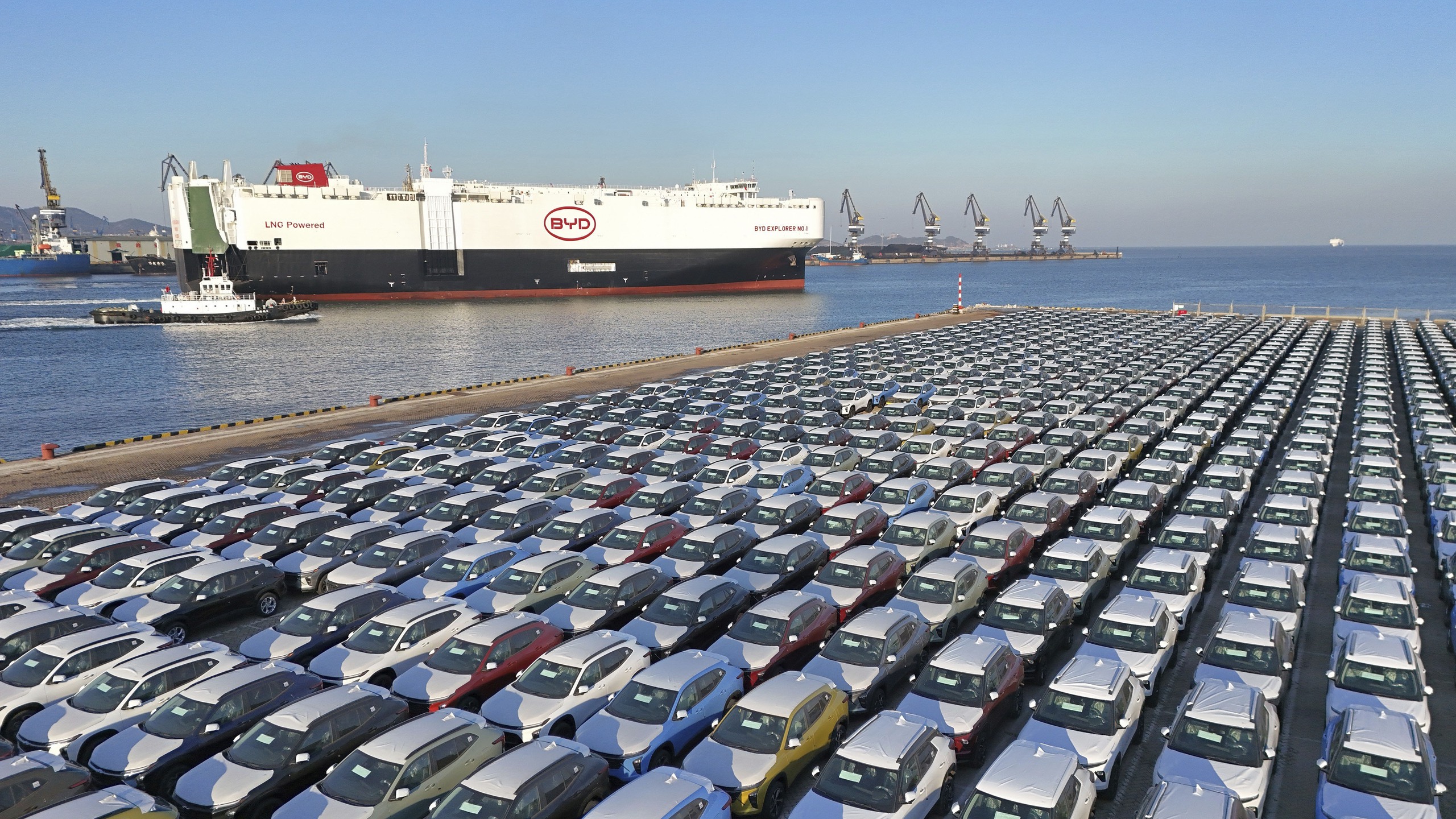 Chuyện gì đây: Cảng biển Châu Âu thành bãi đỗ xe điện của Trung Quốc, hỗn loạn với dòng lũ ô tô giá rẻ ùn tắc ngập các cửa khẩu - Ảnh 3.