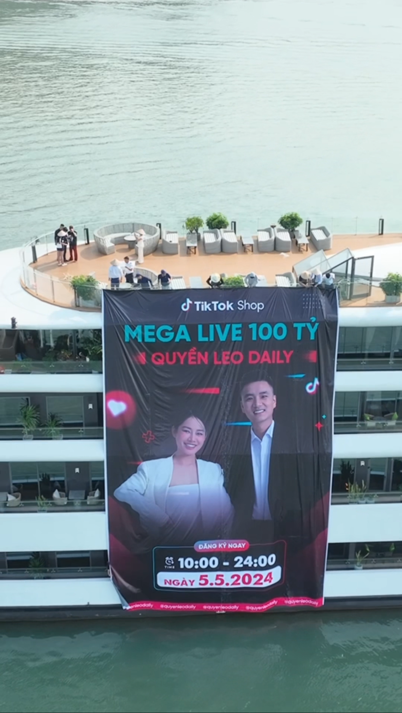 Chủ 1 kênh TikTok công bố phiên livestream phá vỡ kỷ lục Đông Nam Á: Nhận tài trợ 1 triệu đô, doanh thu kỳ vọng đạt 100 tỷ đồng, thuê hẳn du thuyền 5 sao để làm chiến dịch - Ảnh 3.
