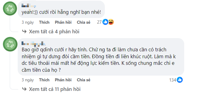 Tranh cãi việc cầm tiền của người yêu chi tiêu chung trước khi kết hôn: Suy nghĩ cho tương lai hay &quot;bào tiền&quot; đối phương?- Ảnh 3.