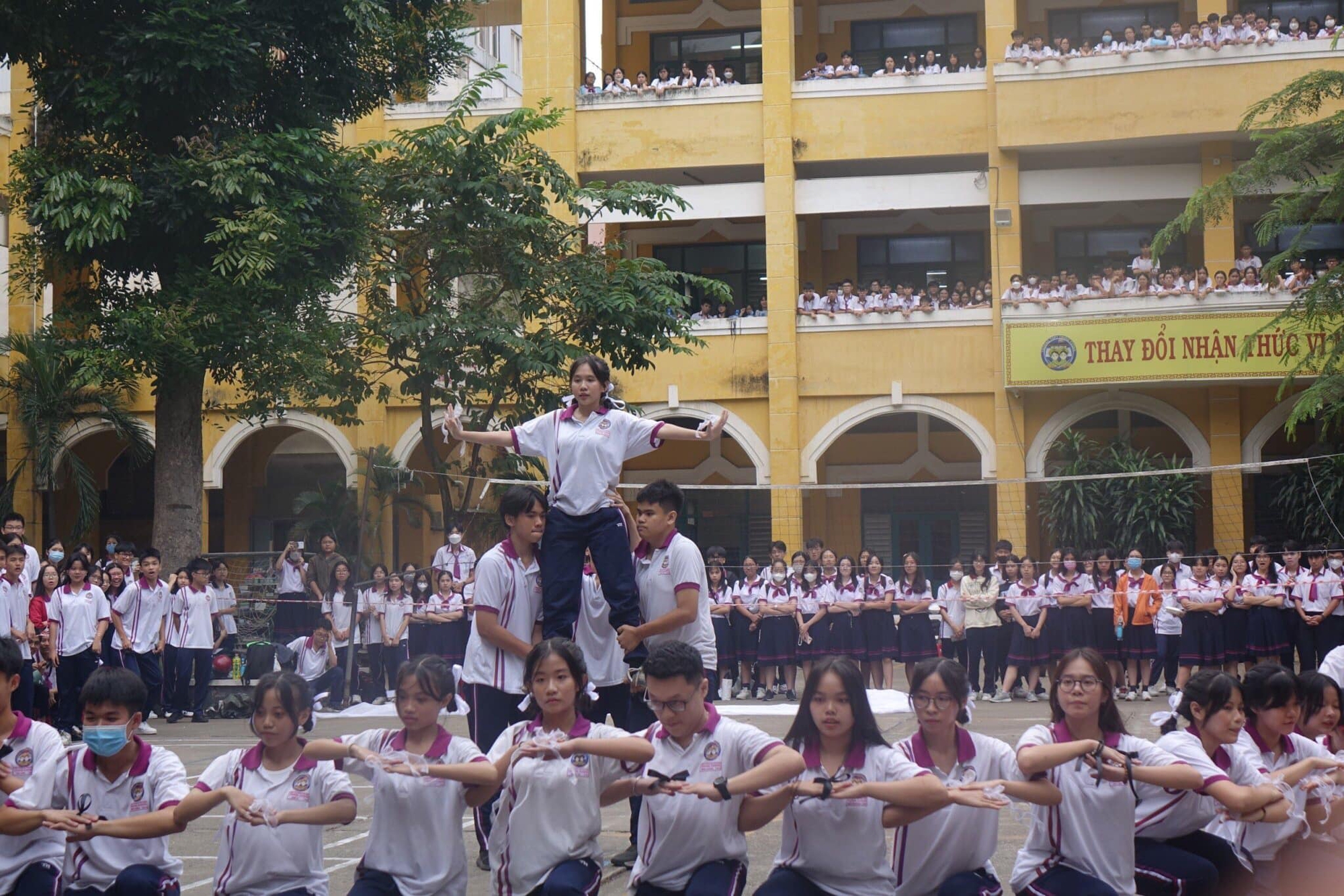 Ngôi trường sở hữu view &quot;triệu đô&quot; đặc biệt tại TP.HCM:  Trước từng là bệnh viện, có truyền thuyết cứ nhảy flashmob là viral- Ảnh 6.