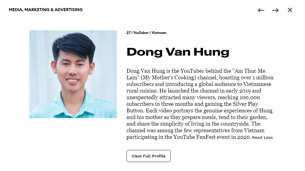 Chủ kênh YouTube Ẩm thực mẹ làm lọt top Forbes 30 Under 30 châu Á: Mẹ vẫn chưa biết tin vì bận ra đồng từ sáng sớm - Ảnh 2.