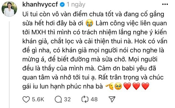 Bị chê cách phát âm tiếng Anh kiểu học đòi, giọng kịch hóa nghe rất khó chịu, Khánh Vy phản ứng ra sao? - Ảnh 6.