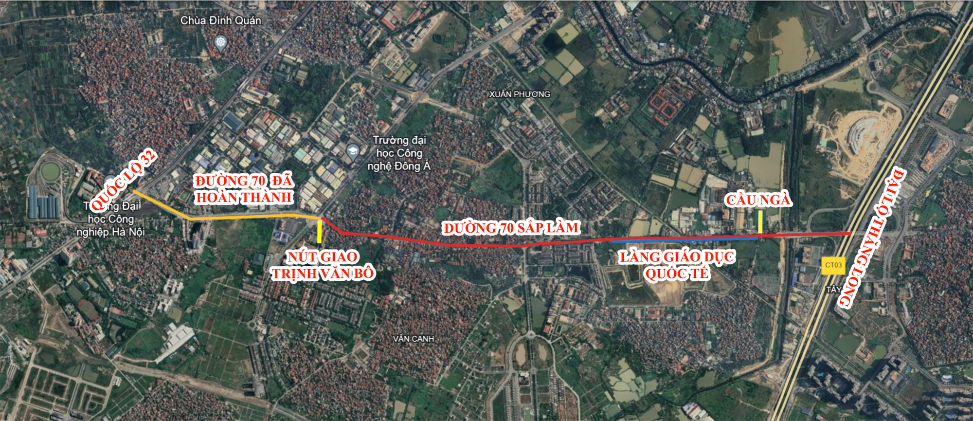 Cận cảnh con đường sắp được chi 2.800 tỷ để mở rộng, nối đại đô thị của Vinhomes với ga đường sắt tỷ USD- Ảnh 1. Cận cảnh con đường sắp được chi 2.800 tỷ để mở rộng, nối đại đô thị của Vinhomes với ga đường sắt tỷ USD- Ảnh 1.