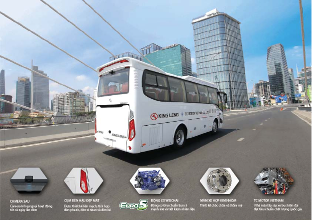 Ô tô TC Việt Nam ra mắt xe 29 chỗ mới, giá 1,86 tỷ đồng - Ảnh 2. Ô tô TC Việt Nam ra mắt xe 29 chỗ mới, giá 1,86 tỷ đồng - Ảnh 2.