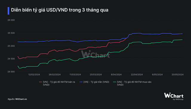 Tỷ giá vẫn 'căng' dù NHNN đã bán can thiệp 3 tỷ USD - Ảnh 2.