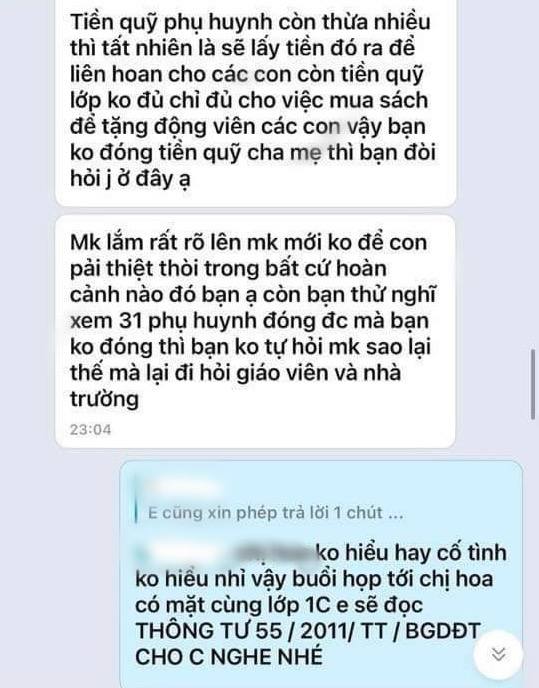 Toàn cảnh vụ mẹ không đóng 100k quỹ phụ huynh, con phải ngồi nhìn các bạn ăn liên hoan: Lỗi tại ai?- Ảnh 4.