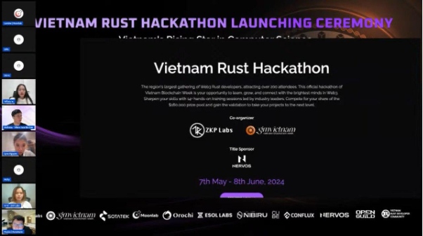 Cơ hội tỏa sáng cho lập trình viên tài năng tại Vietnam Rust Hackathon- Ảnh 2.