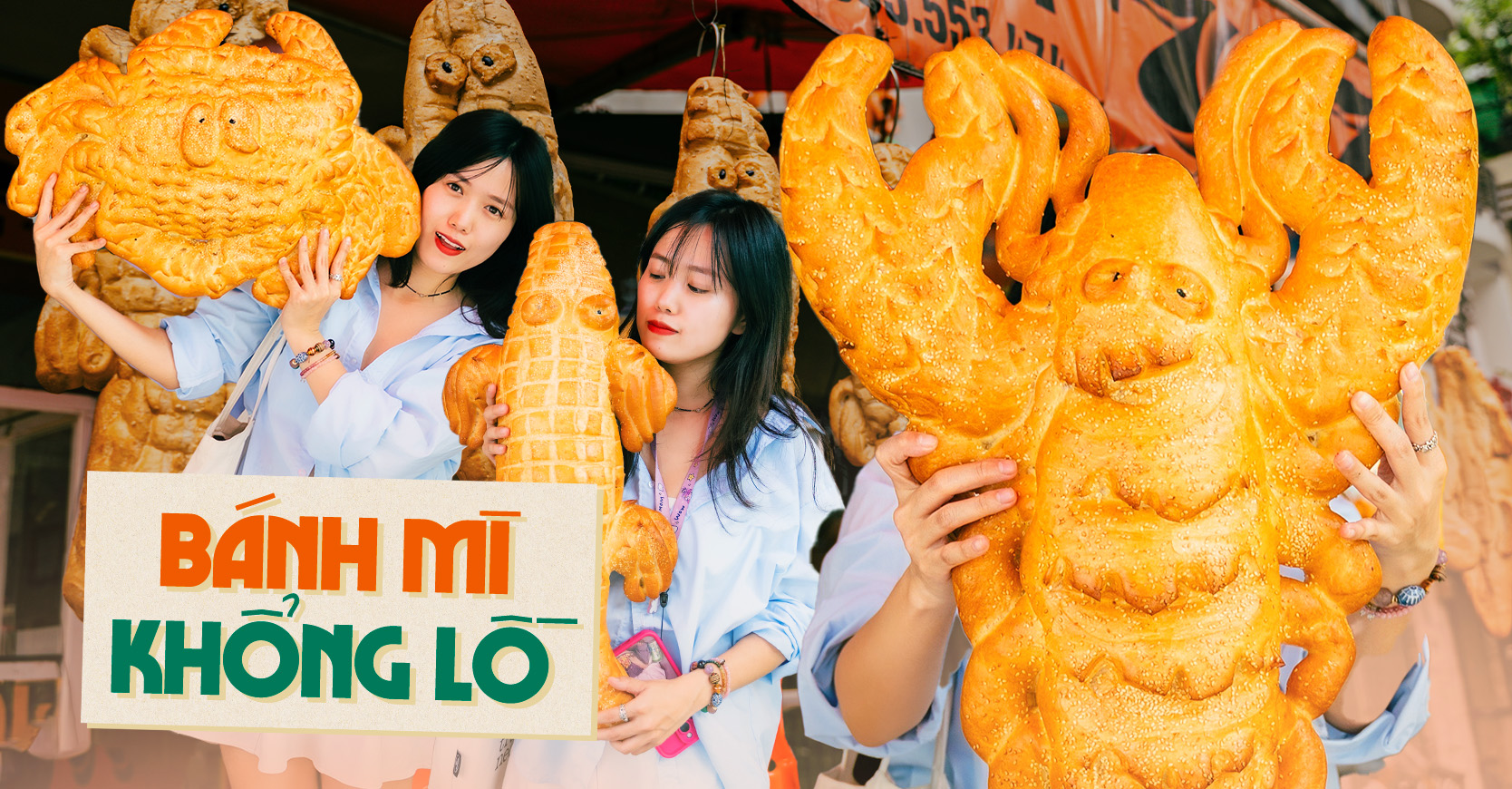 Mục sở thị lò bánh mì hình cá sấu, tôm hùm... siêu to khổng lồ độc đáo khiến ai đi qua cũng nhìn ngay giữa TP.HCM, 80.000VNĐ/chiếc liệu có xứng đáng? - Ảnh 2.