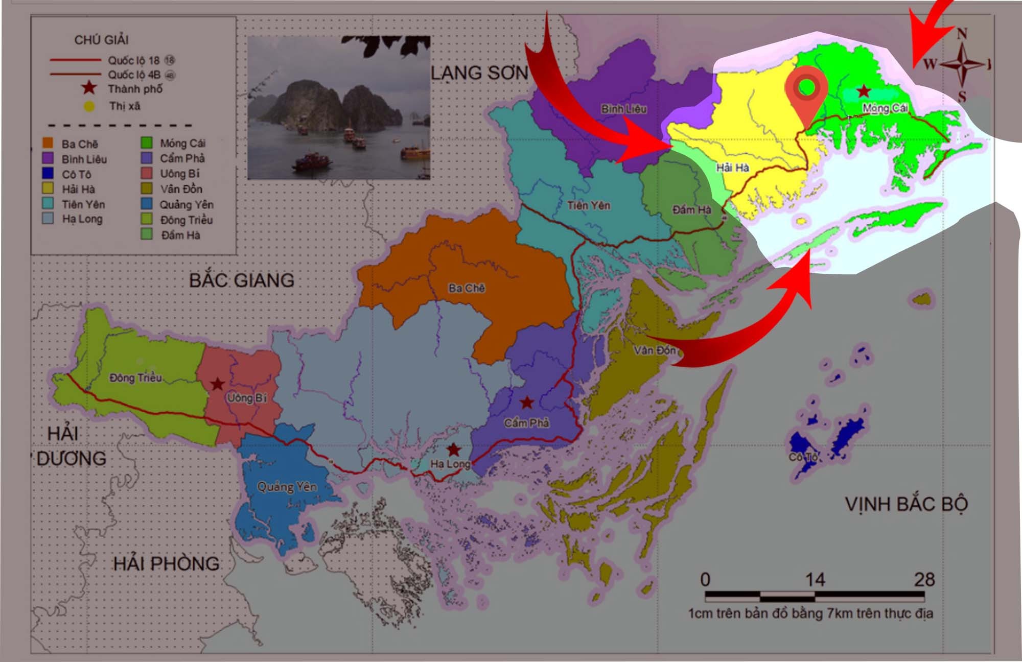 Diện mạo 2 địa phương biên giới sắp sáp nhập để trở thành “siêu thành phố” rộng gần bằng Đà Nẵng: Có cửa khẩu, đường cao tốc, dự án tỷ USD- Ảnh 1.