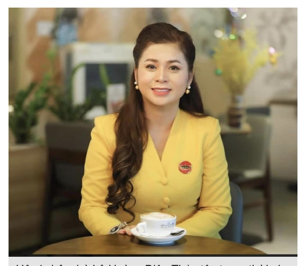Hình ảnh mới nhất của bà Lê Hoàng Diệp Thảo: Nhan sắc mặn mà, thần thái nữ doanh nhân ấn tượng ở tuổi 52