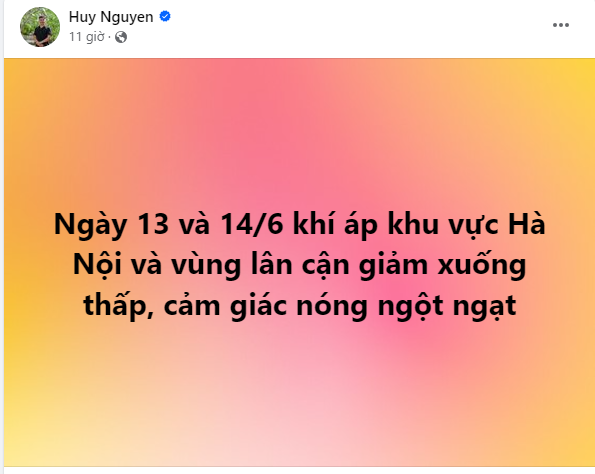 Hôm nay và ngày mai cảm giác nóng ngột ngạt: Chuyên gia dự báo thời tiết chỉ rõ nguyên nhân- Ảnh 1.