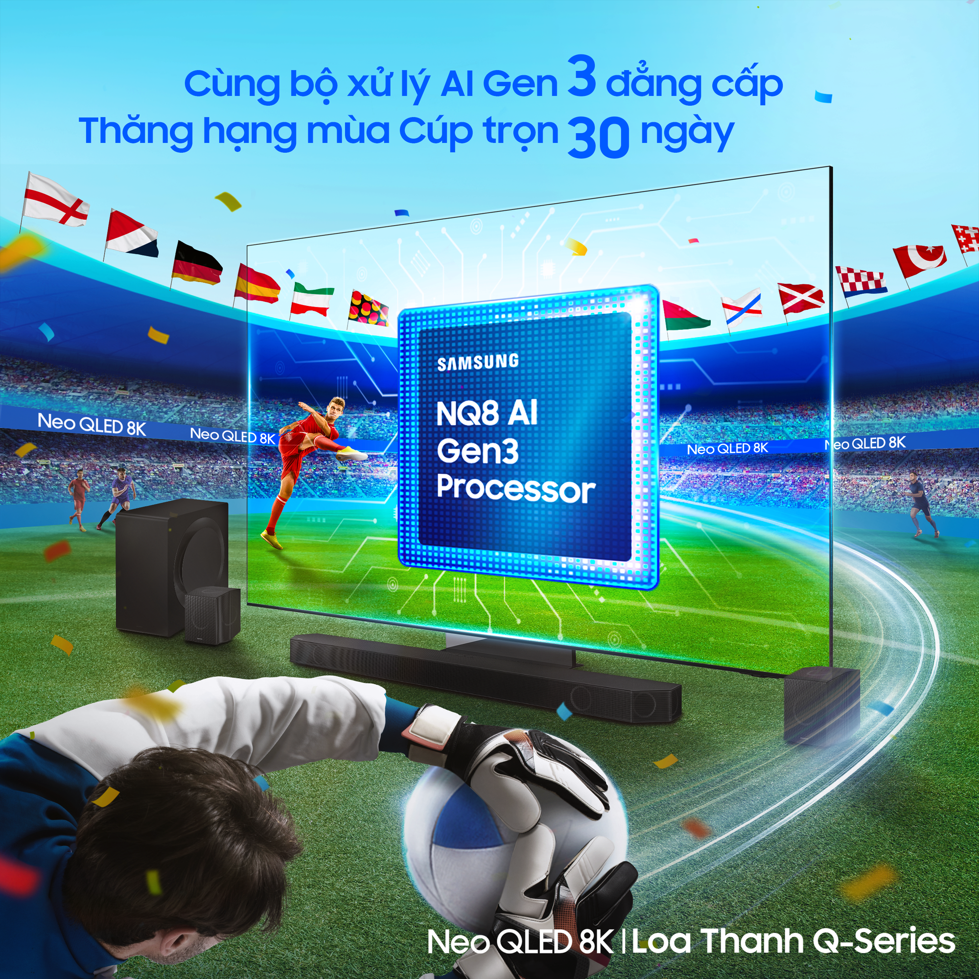 Những mẫu TV màn hình lớn để fan bóng đá "cháy" cùng Euro 2024- Ảnh 2. Những mẫu TV màn hình lớn để fan bóng đá "cháy" cùng Euro 2024- Ảnh 2.