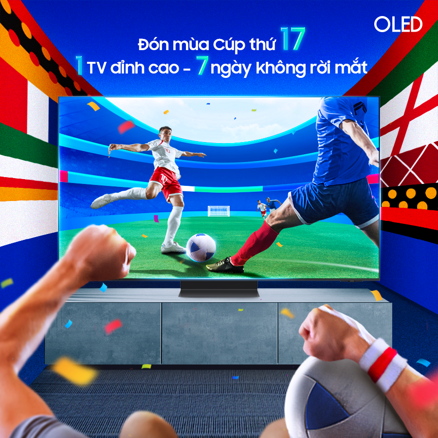 Những mẫu TV màn hình lớn để fan bóng đá "cháy" cùng Euro 2024- Ảnh 3. Những mẫu TV màn hình lớn để fan bóng đá "cháy" cùng Euro 2024- Ảnh 3.