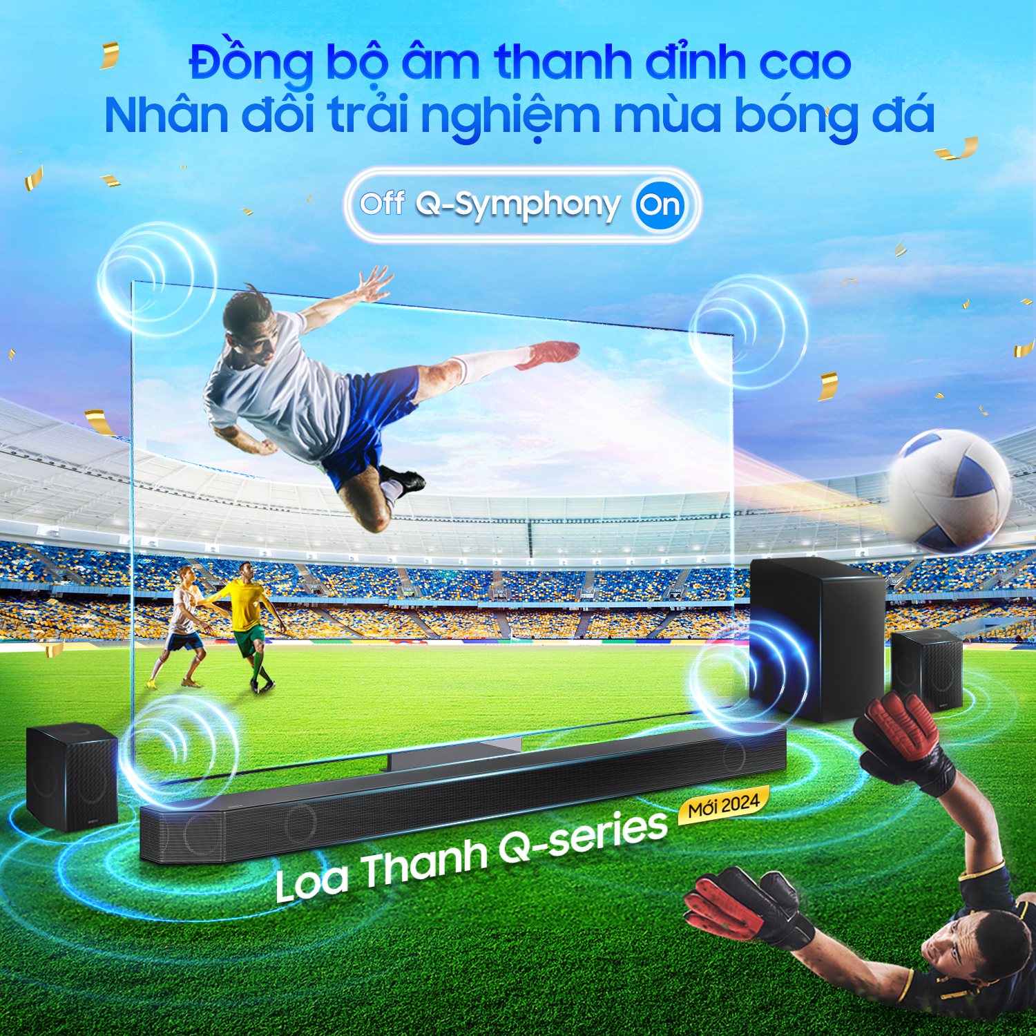 Những mẫu TV màn hình lớn để fan bóng đá "cháy" cùng Euro 2024- Ảnh 5. Những mẫu TV màn hình lớn để fan bóng đá "cháy" cùng Euro 2024- Ảnh 5.