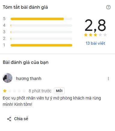 Chưa đầy 24h một khách sạn ở TPHCM nhận hàng loạt đánh giá 1 sao kèm cảnh báo cẩn thận khi đặt phòng: Điều gì đang xảy ra?- Ảnh 2.