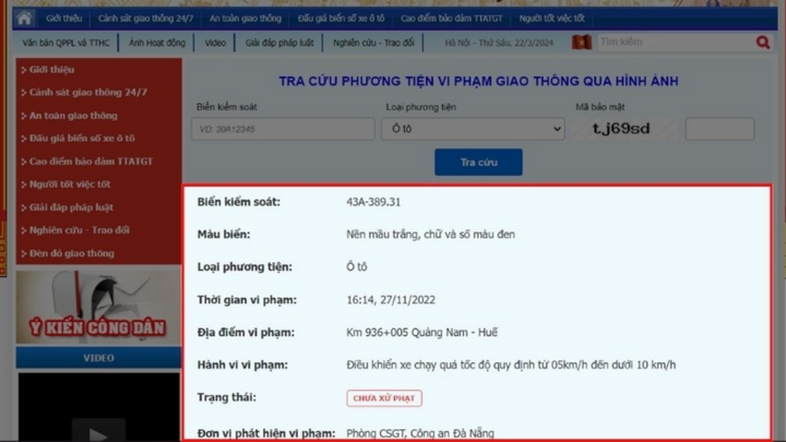 Cách tra cứu thông tin phạt nguội trên toàn quốc- Ảnh 6.