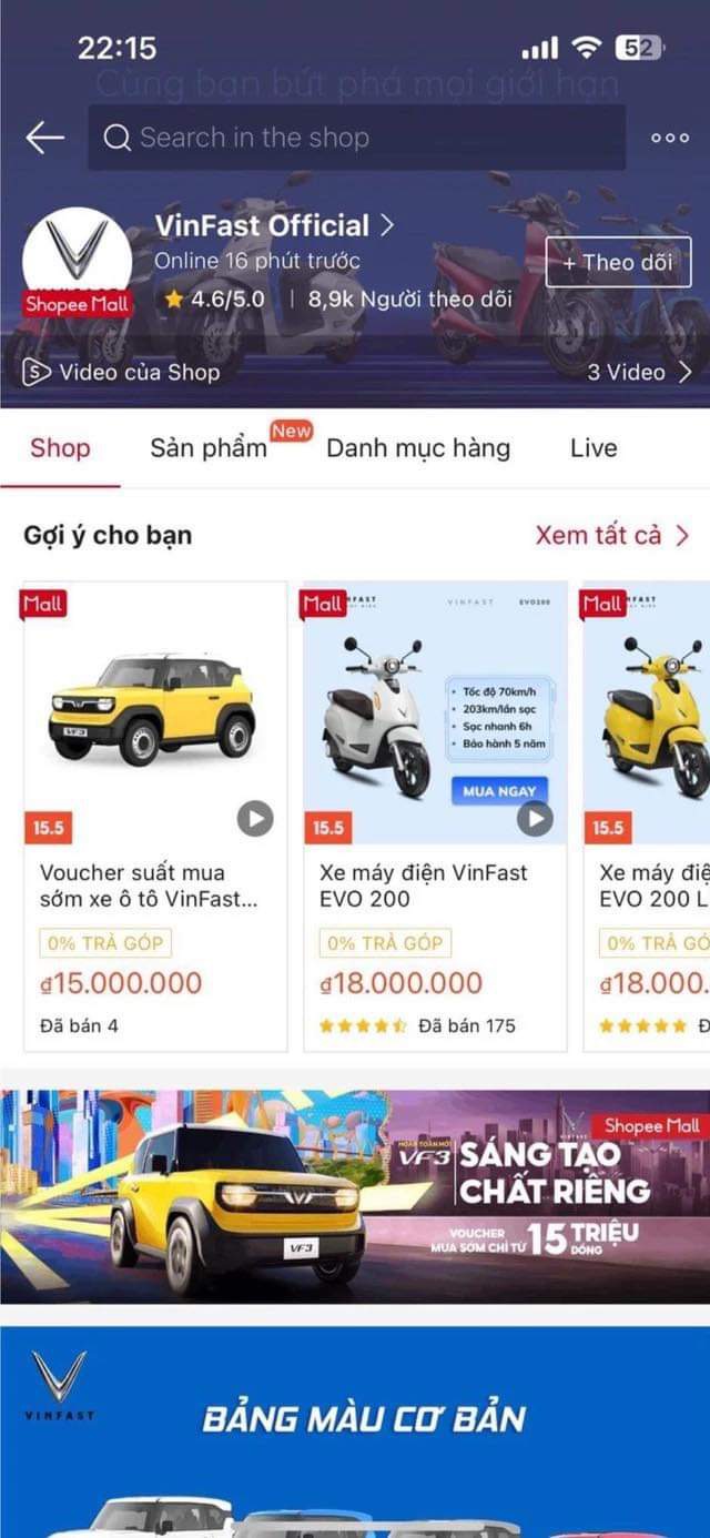 Sau 1 tháng mở bán trên Shopee, VinFast VF 3 bán được bao nhiêu chiếc?- Ảnh 2.