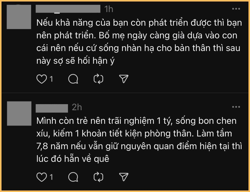 Thắc mắc thổi bùng tranh cãi: “Đi du học xong về nước làm việc, lương không cao vẫn hài lòng thì có sai không?”- Ảnh 6.