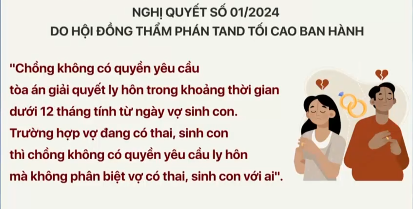 Hiểu đúng về quy định chồng không được yêu cầu ly hôn dù vợ có thai với ai- Ảnh 2.