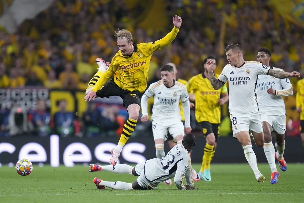 Đánh bại Dortmund, Real Madrid vô địch UEFA Champions League mùa giải 2023/24- Ảnh 3.