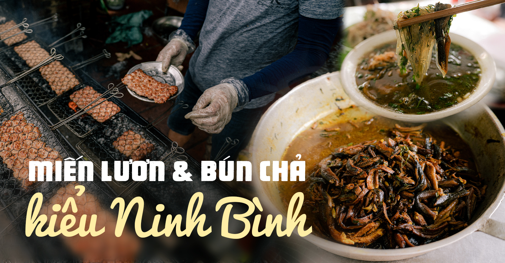 Ăn gì ở Ninh Bình? Ghé hàng miến lươn nức tiếng tuổi đời hơn nửa thế kỷ, thưởng thức bún chả vuông tại quán ngày bán "sương sương" 700 suất- Ảnh 1.