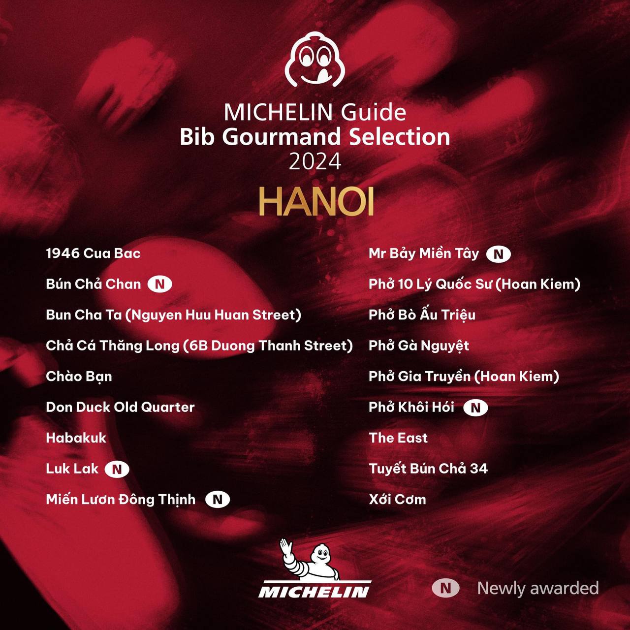 Danh sách Bib Gourdmand 2024 gây tranh cãi dữ dội, Michelin Việt Nam chính thức lên tiếng về tiêu chí lựa chọn của mình- Ảnh 2. Danh sách Bib Gourdmand 2024 gây tranh cãi dữ dội, Michelin Việt Nam chính thức lên tiếng về tiêu chí lựa chọn của mình- Ảnh 2.