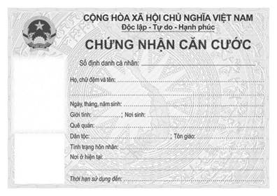 Ban hành mẫu thẻ Căn cước, mẫu giấy Chứng nhận căn cước sử dụng từ 1/7- Ảnh 4.