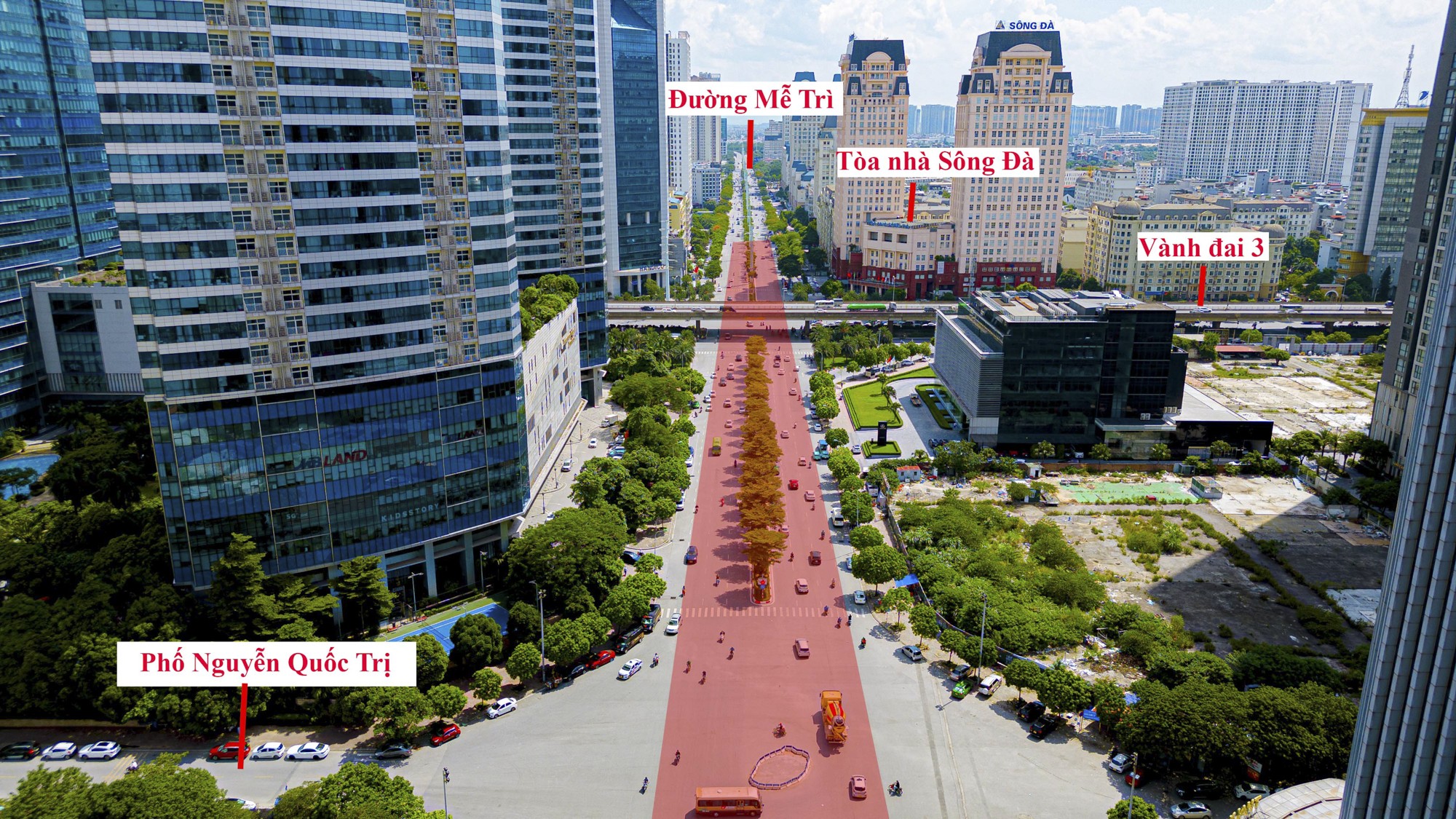 Toàn cảnh khu vực sẽ được đầu tư gần 1.000 tỷ để xây hầm chui, cạnh toà nhà Keangnam- Ảnh 8.