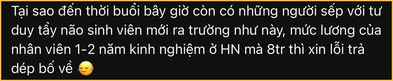 Thời buổi này, lương 10 triệu còn phải cân nhắc, 8 triệu mà bắt làm quần quật thì “xin phép chê”?- Ảnh 2.