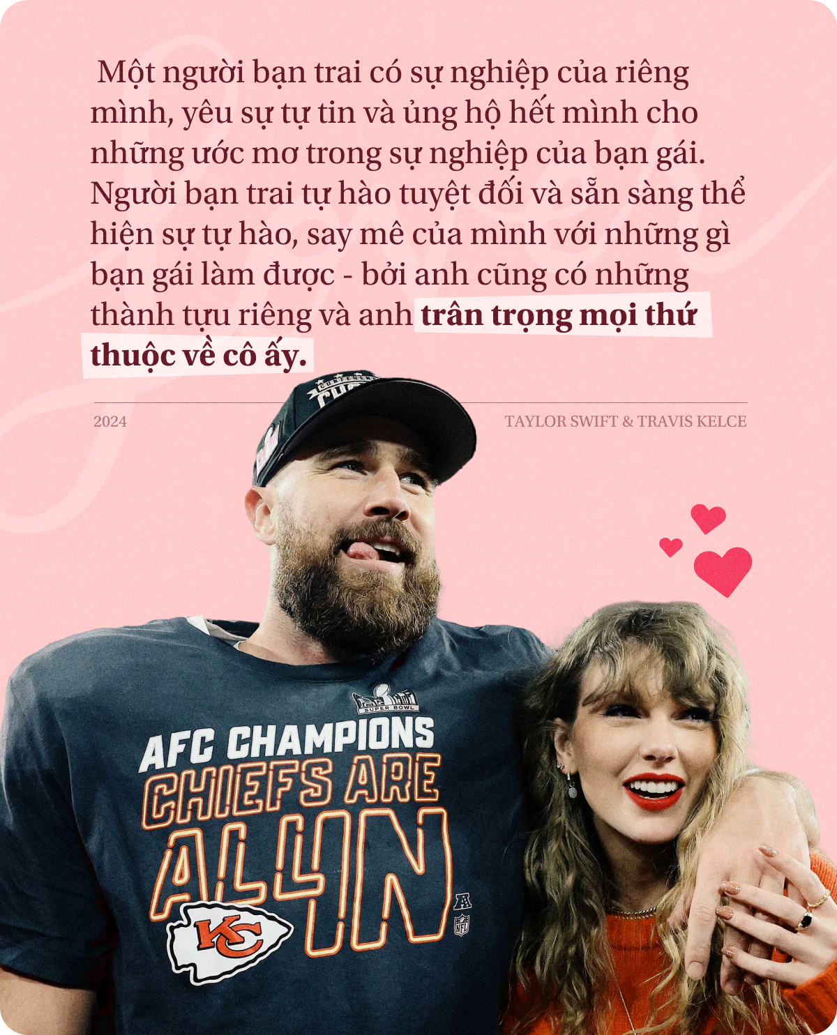 Mong cho cô gái nào cũng giống Taylor Swift, tìm được Travis Kelce của riêng mình!- Ảnh 4.